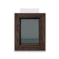 United Visual Products Indoor Enclosed Combo Board, 72"x36", Black Frame/Burgundy & Dark Spruce UVCB7236B-BURGUN-DRKSPR